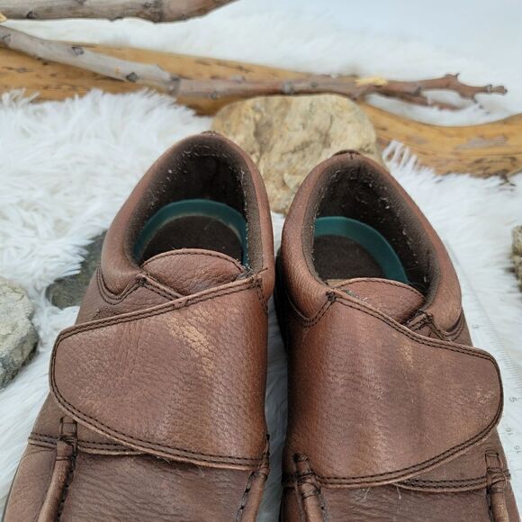 Streetcars chunky wide comfort loafers brown main image 11